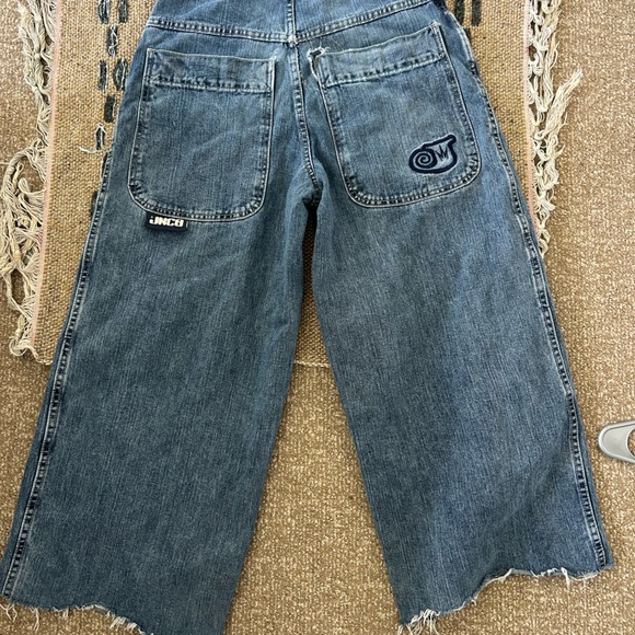 JNCO Blue Denim Jeans with Logo Detail - Picture 9 of 9